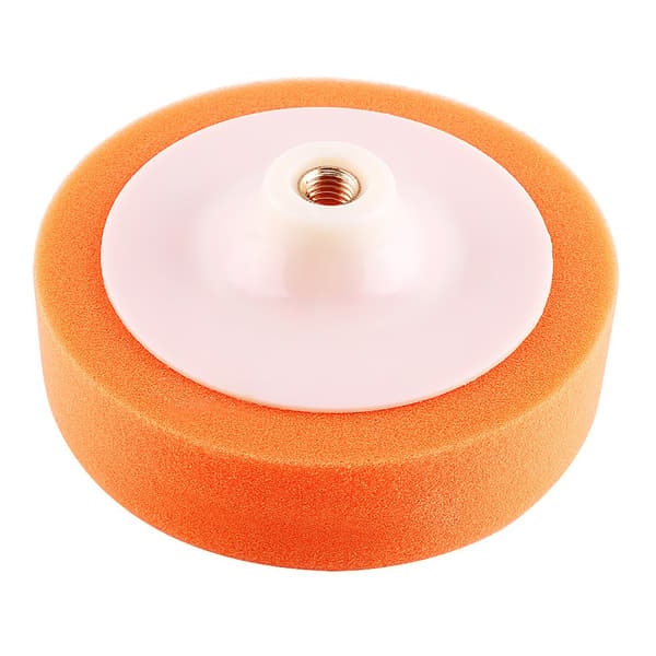1 stk 6\" (15 cm) svamp poleringspute hjul for bilpolerer buffer oransje