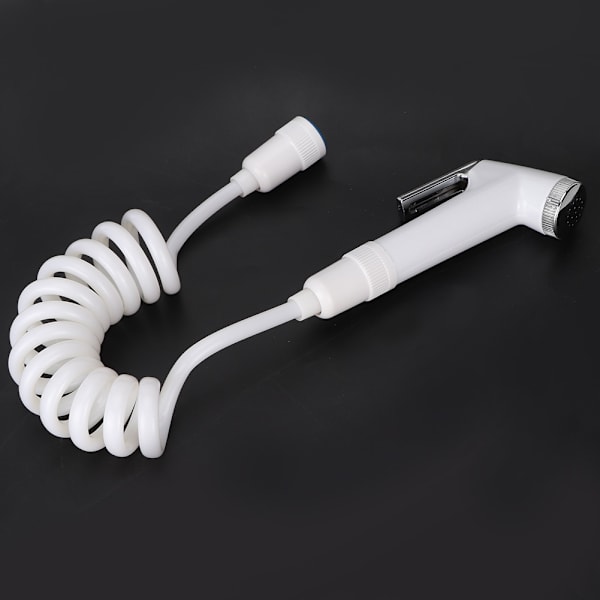 ABS Mini Handhållen Toalett Bidet Spray Duschmunstycke Badrum Kropp Rengöringsslang Adapter