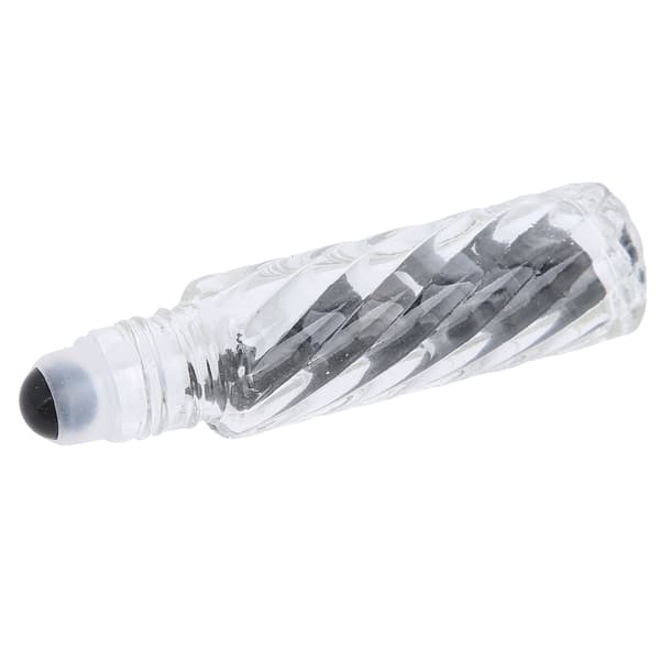 Eterisk olja Rollerflaska Resa Bärbar Roll on Flaskor Tillbehör för Hälsovård 10ml Obsidianboll