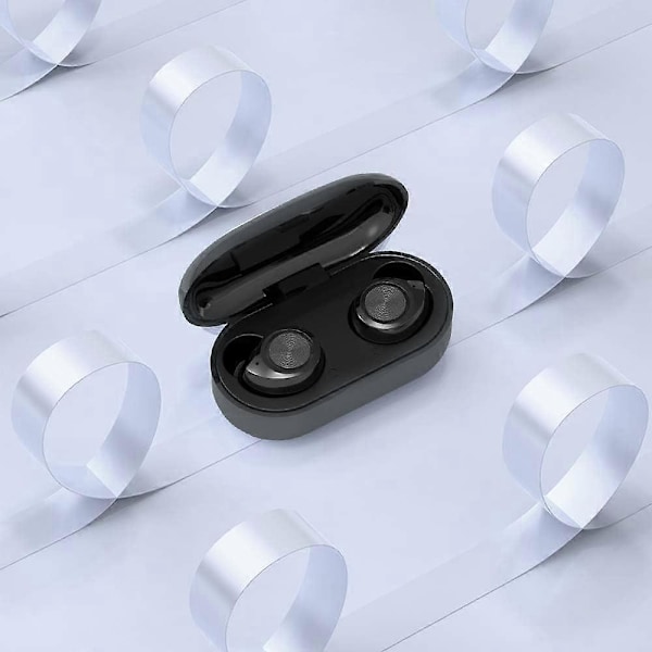 Aidot langattomat Bluetooth 5.0 -nappikuulokkeet latauskotelolla, Mini HD Stereo -ääni, melua vaimentavat in-ear -kuulokkeet