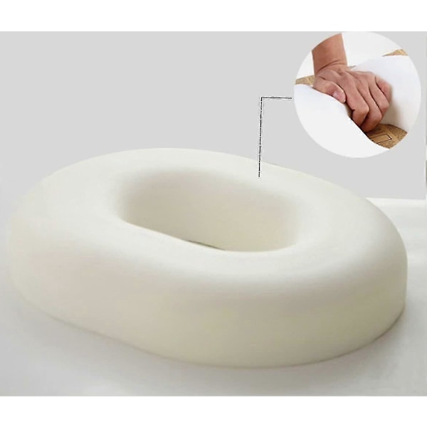 Ortopedisk Ring Minnesskum Kudde - Donut Kudde För Lindring Av Hemorrojder Och Högar