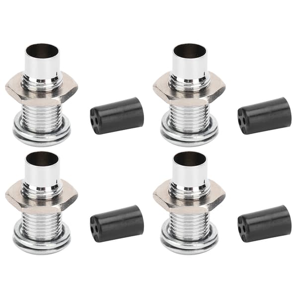 20 stk LED-holder ramme montering lysdiode flat metall messingbase industriell kontroll 5 mm