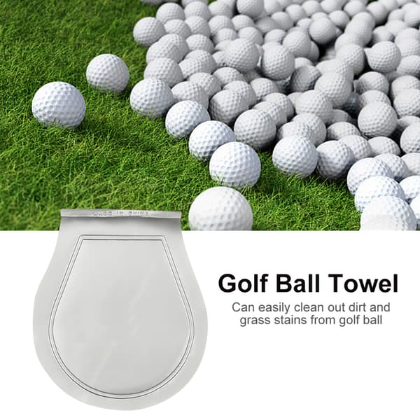 Mini taskukokoinen golfpallon pesupyyhe, golfin puhdistusväline