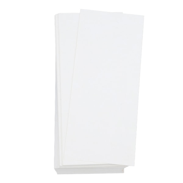 100 stk hvit papp flerbruks tykke lette DIY pappark for maling av menyer