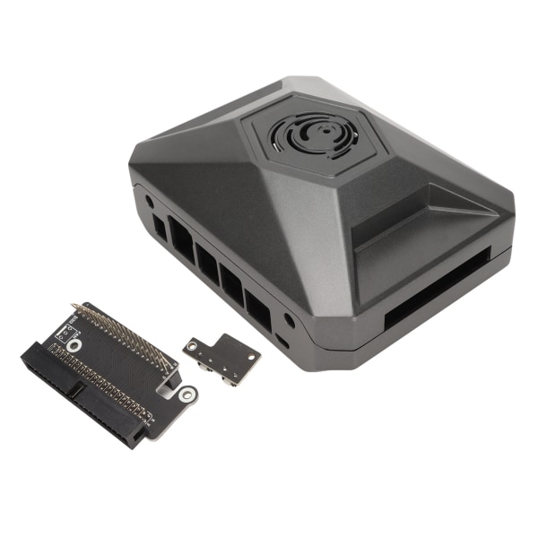 Case Jetson Nano Professionalin alumiinisuojakuorelle GPIO-sovitinlevyn harmaalla