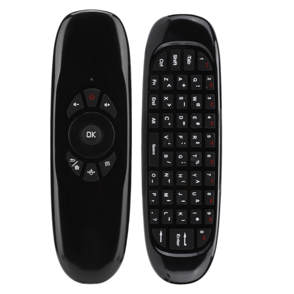C120 USB 2.4G Langaton lentävä hiiri Näppäimistö Kaukosäädin Windows/Mac OS/Android/Linux