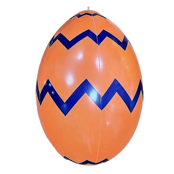 Påskdekorationer Påsk 60cm Utomhus Påsk Uppblåsbar Dekorerad Boll Jätte Påsk Uppblåsbar Boll Påsk Gårdsdekorationer F