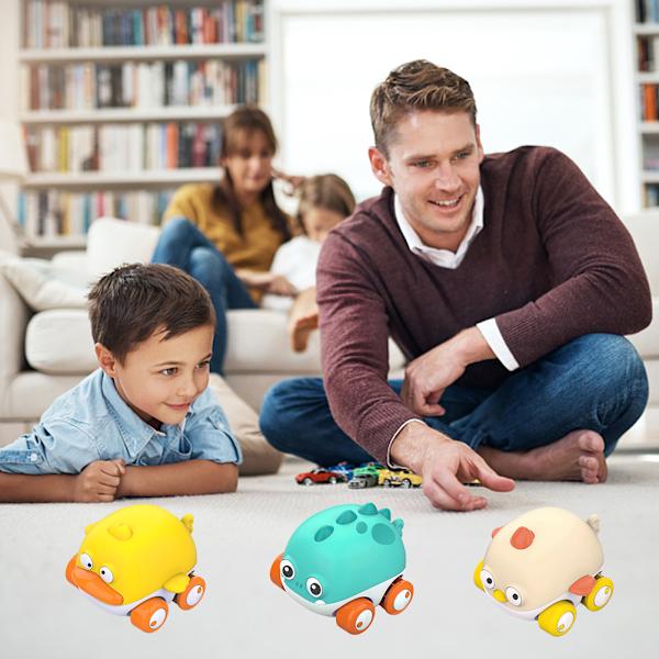 Baby Badleksaker Cartoon Animal Flytande Uppblåsbar Badkar Leksaker Simbassäng Spel Vattenleksaker Gåvor för 1-3 År Gamla Baby Pojkar Flickor