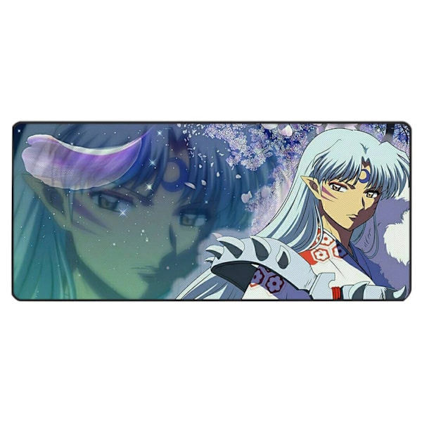 Gaming Mouse Pad Multifunctional Anime Theme Large Computer Desk Mat for Home Office Game Work [CMP609] Approx. 90x40cm / 35.4x15.7in