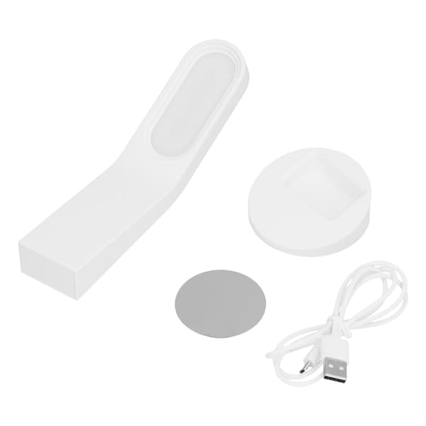 Oppladbar bordlampe Mini LED USB-lading Berøringsleselys for soverom hjemme