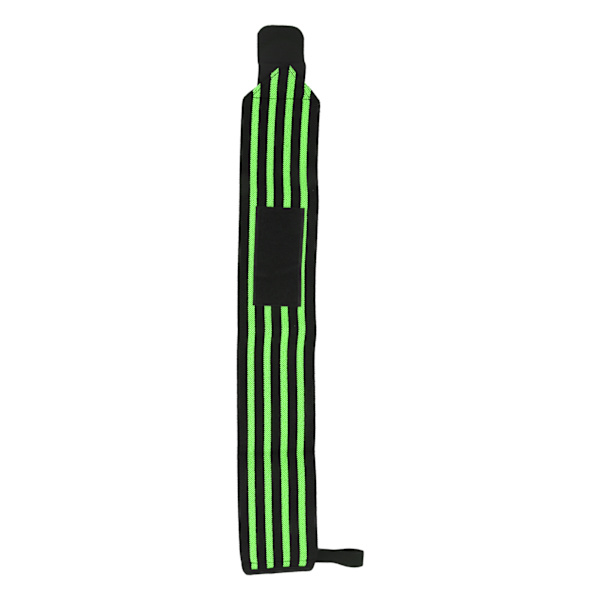 Fitness Vægtløftning Bracer Justerbar Håndledsstøtte Elastisk Håndled Wraps BandagerSort Grøn