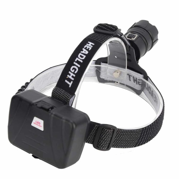 P70 4000LM Erittäin kirkas USB lataus Zoomattava power, vahva kevyt otsalamppu