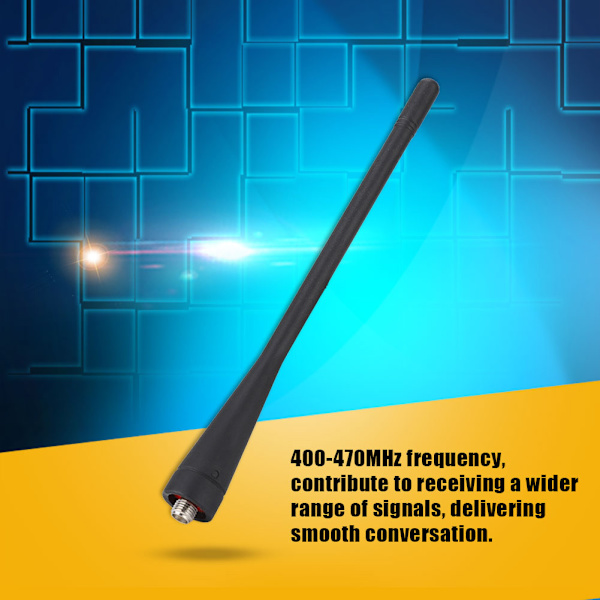 KRA27 UHF-piskantenn 400-470MHz för Kenwood-radio TK360 TK370 TK372 TK380 TK390 TK3100 TK3102