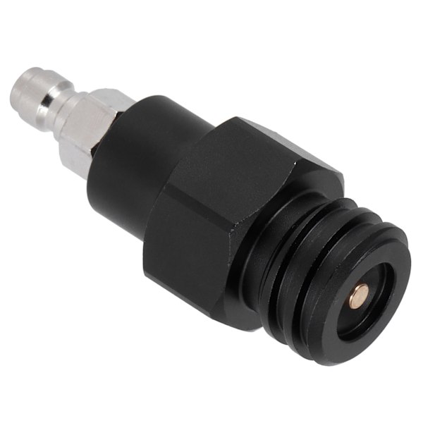 8mm hann hurtigkobling til hann gjenge TR21-4 CO2 sylinder tank adapter kobling for Soda Club(svart )