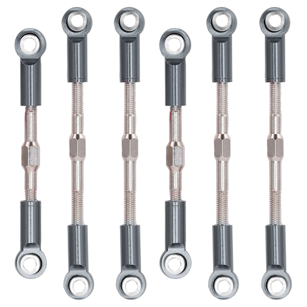 RC Metalltrekkstang Servo Lenke Linkages Tie Rod for WLtoys 144001 124018 124019 1/14 RC BilTitanium
