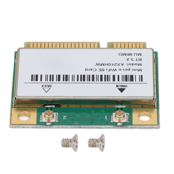 Trådlöst kort 2.4GHz 5GHz 6GHz Mini PCIE-gränssnitt Högeffektiv överföringsnätverksadapter Datortillbehör