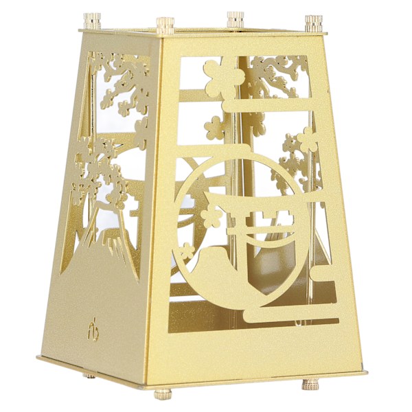Metallpennholder Multifunksjon Enkel montering Fin glansoverflate Galvanisering Robust Holdbar Gullpennholder