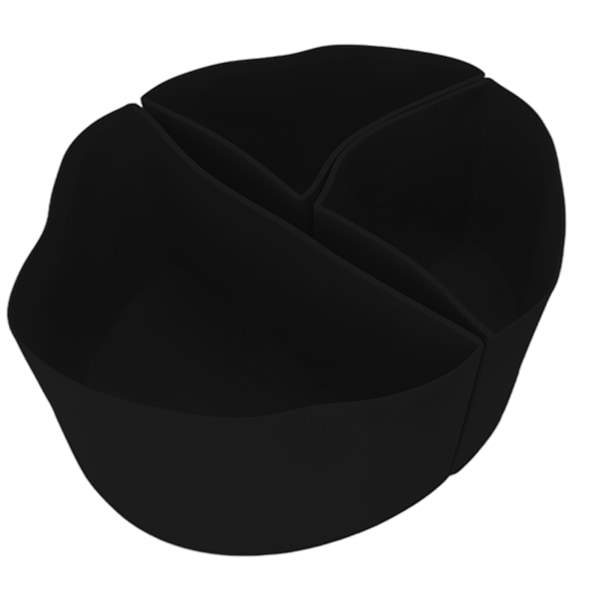 3 i 1 Slow Cooker Liner 6QT Silikone Gryde Inddeler Nem at Rengøre Slow Cooker Tilbehør Madlavning Liner til Hjem Restaurant Sort