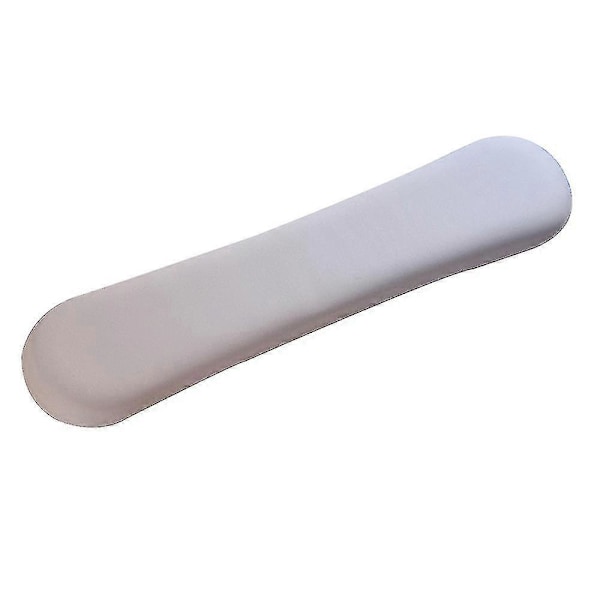 Handledsstöd för tangentbord, bekväm minnesbomullsfyllning, halkfri gradient Zekai gråblå