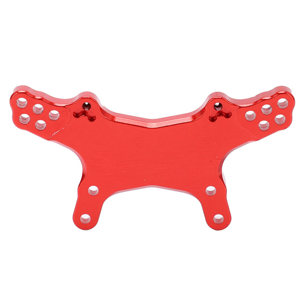 RC 1/18 Aluminium Alloy Front Damper Mount för Losi MiniT 2.0 1/18 RC Bil Uppgraderingsdelar (Röd)
