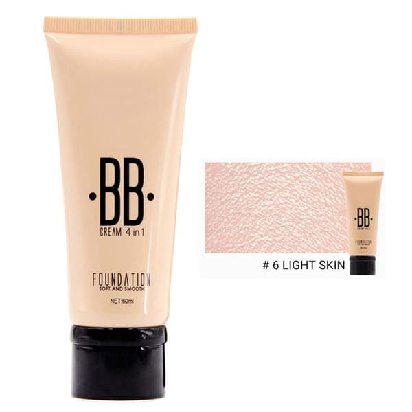 Profesjonell flytende sminkefoundation langvarig feilfri concealer kosmetikk 5#