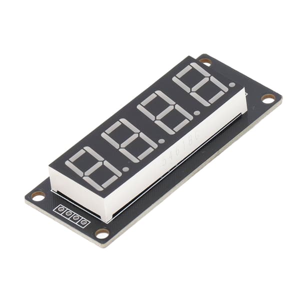 4 kpl LED-segmenttinäyttömoduuli 4 bittiä 7 segmenttiä piirilevykellomoduuli 0,56 tuumaa MRA172D vihreä