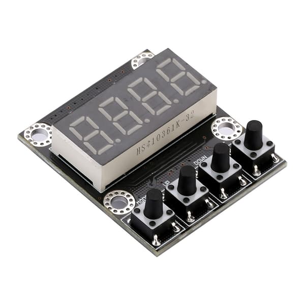 Enkeltrad PLC-kontrollkort parameterdisplaymodul uten programmering