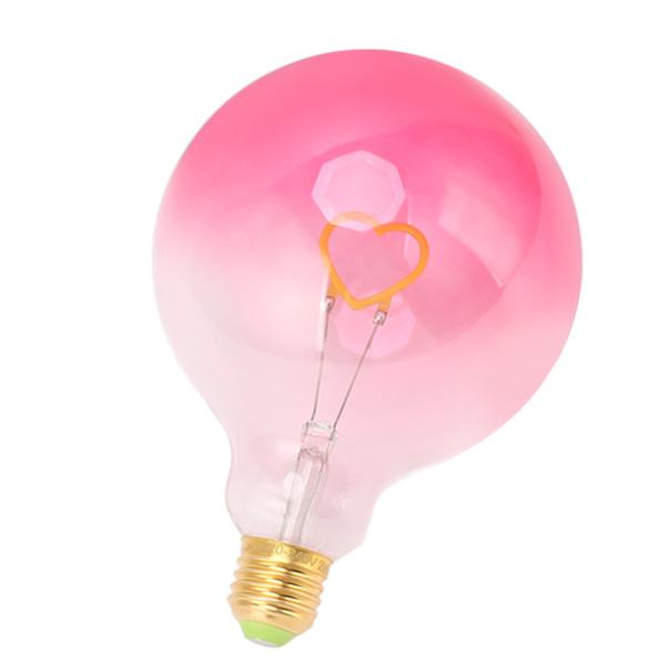 LED Dekorative Pærer Professionel Dæmpbar E27 Skrue Sockel Ambient Natlys Pære Gradient Pink 220‑240V