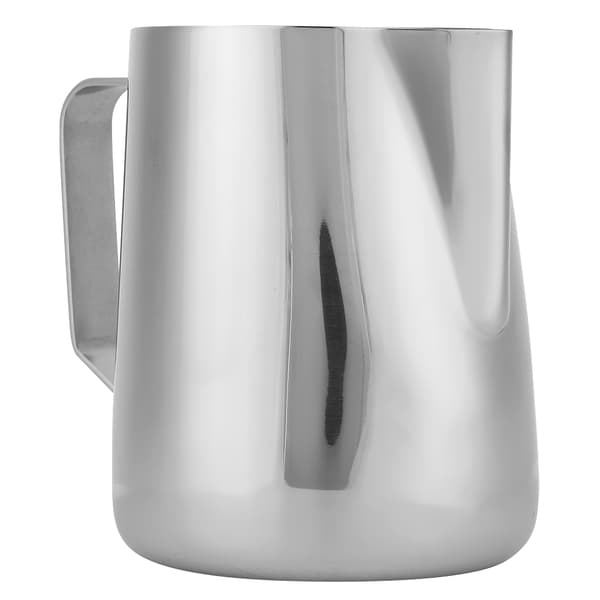 Mælkeskummerkande i rustfrit stål, tilbehør til latte art til hjemmekontor og butik, 350 ml