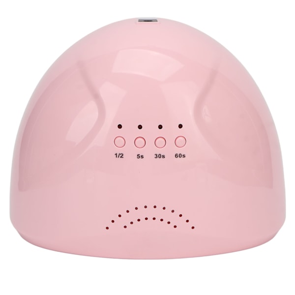 UV LED-nagellampa intelligent infraröd sensor pekskärm rosa UV-lampa nageltork 100-240V EU-kontakt