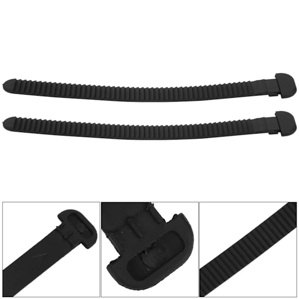 2 st Slalom Speed Skating Roller Skating Racing Shoes Energy Buckle Belt Fastener Strap Tillbehör