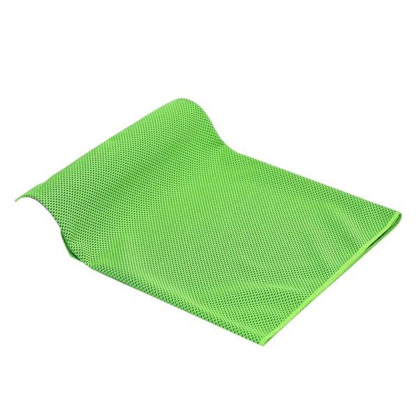 Kylhandduk Färgfast Lätt Is Mjuk Andningsbar Kylhandduk för Yoga Sport Löpning Gym Träning Fitness Grön 30x90cm/11.81x35.43in