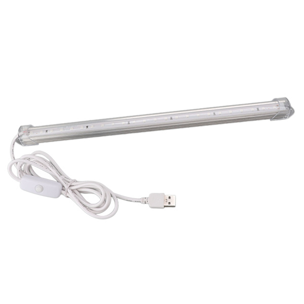 Ultraviolett ljusrör 395nm USB-driven 5W 24 ljuspärlor Utmärkt värmeavledning Ultraviolett ljusstång för fest scen UV-limhärdning