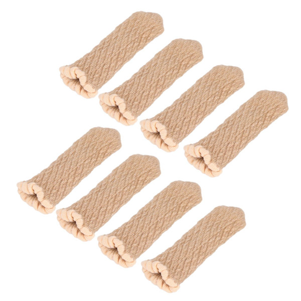 20 st stolskydd i akrylmaterial, stretchiga, minskar buller, ger skydd, lätta att flytta, 10,5 cm/4,1 tum fotöverdrag