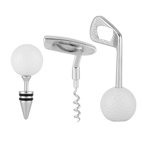 Golfformad korkskruv Rödvin Öl Flasköppnare Korköppnare Club Bar Set