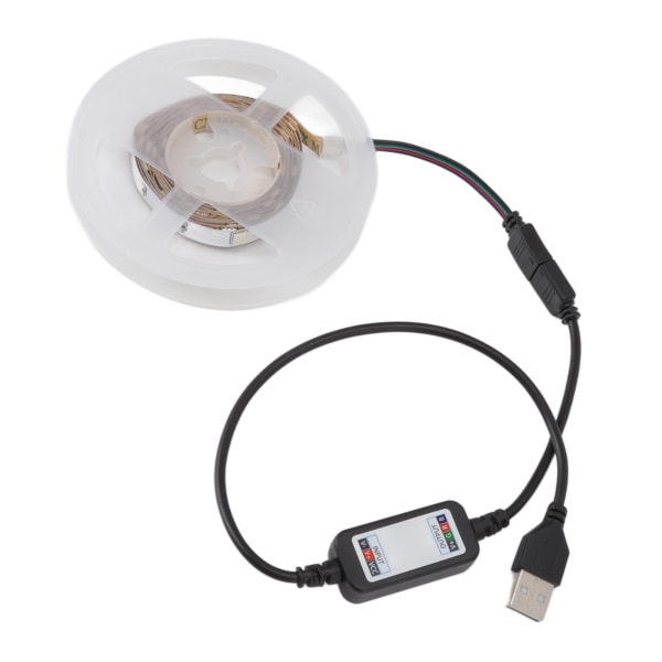 LED-båndlysstrimmel med USB Bluetooth APP-styring til værelsesdekorationer 5V 2 m