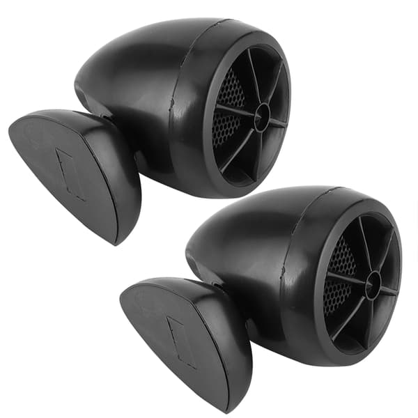 1200W 12V Tweeter Mini Horn Musik Dome Højttaler til Bil Audio System Sort