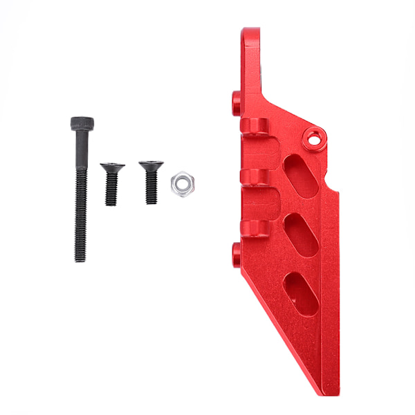 Aluminium Alloy Rear 4-Link Mount for AXIAL AX90056 Jeep Wrangler RC Crawler Part (Red)