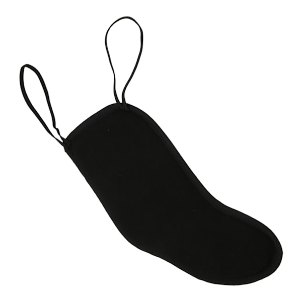 4/4-3/4 Violin Hage Støtte Sort Flanellet Pad Beskytter Musikinstrument Tilbehør