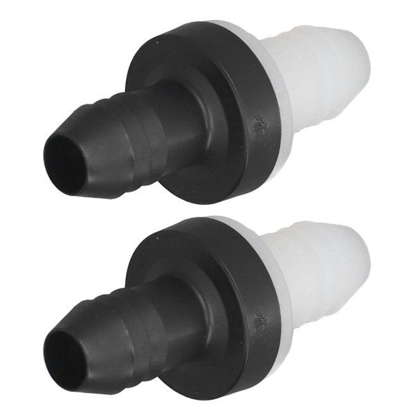 2 st backventil 3/8 tum 10 mm plast 1-vägs vatten backventil för luftkompressor akvariumpump bränsle gas vätska luft CDAV6