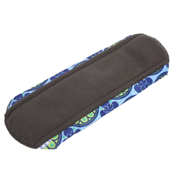 Genanvendelig menstruationsbind, vaskbar, superabsorberende, vandtæt, til kvinder, 19 x 21 cm / 7,5 x 8,3 tommer