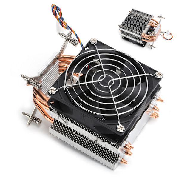CPU-kylare kylfläkt för LGA2011 1366 1150 1151 1155 1156 datortillbehör