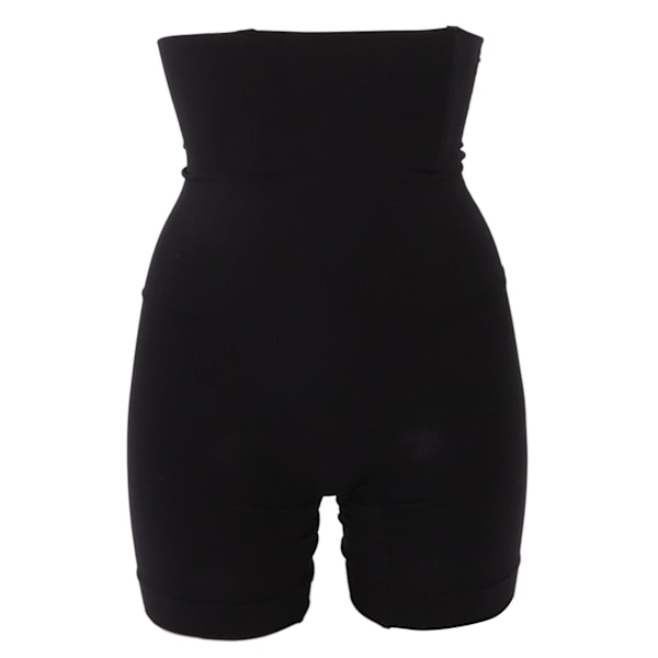 Sømløs mave kontrol shapewear høj talje lår slanker røv løfter body shaper shorts sort til kvinder M/L