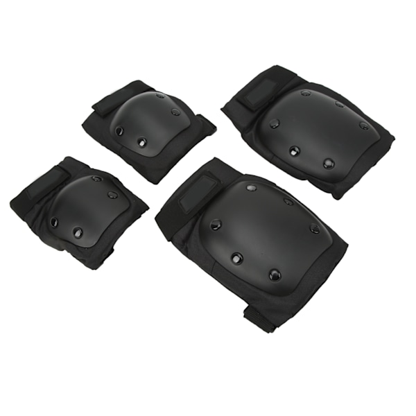 Knäskydd Armbågsskydd Säkerhetscykelskydd Set för Skateboard Rullskridskor Rullskridskor Snowboard