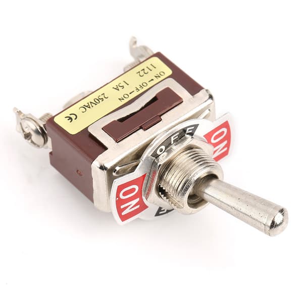 5st ONOFFON 3-läges vippströmbrytare 3-stift 12mm 15A 250VAC