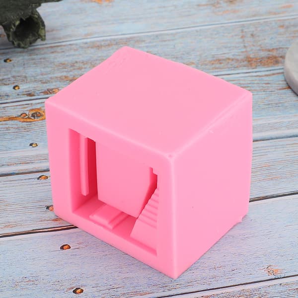 Silikoneform 3D Hus Villa Form Blomsterpotte Mønster til Kage Håndlavet Sæbe Væske