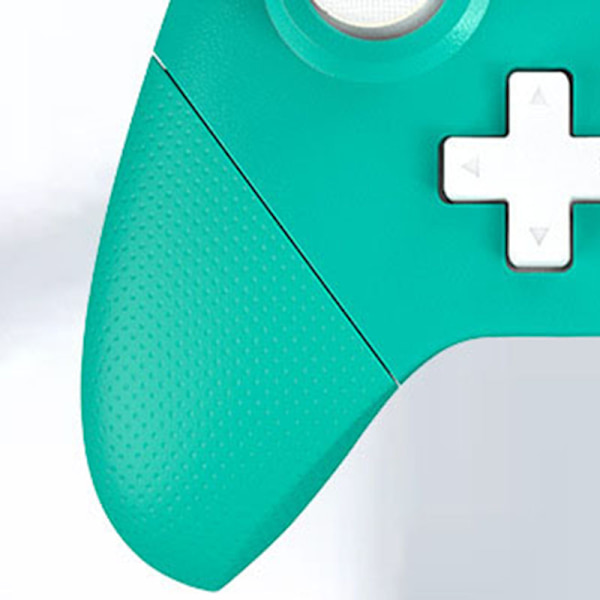 Bluetooth Gamepad NFC Somatosensorisk Dobbelt Motor Vibration Trådløs Game Controller med 3D Joystick til Switch Turkis Grøn