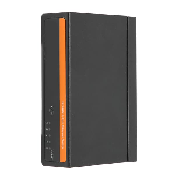 5-portars Ethernet Fiber Switch 100M TBCS4005E Plug Play Stabil Robust Datornätverksswitchar 100-240V (EU-kontakt)