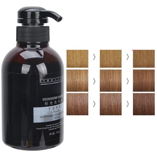 Vikada Color Lock Hårshampoo Nærende Farvebevarelse Nærende Balsam Brun