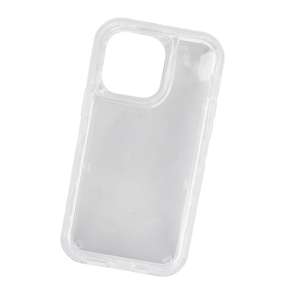 Phone case Transparent Anti-Drop Exakt gränssnittsöppning Gör-det-själv-skyddande cover för IOS 14pro